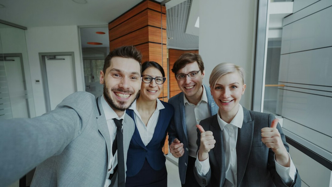 successful business team